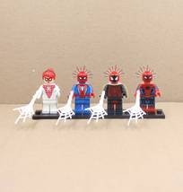 4pcs Marvel Spinneret Spider-Man Advanced Suit Unlimited Minifigures Set - £10.19 GBP