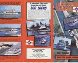 Lock Tours Canada Soo Locks Brochure Sault Ste Marie Ontario  - $17.82