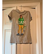 1D 1 Direction Girls M Liam Gray T Shirt Tee Short Sleeve Shirt Top New - £10.24 GBP