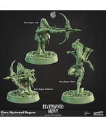 3D Printed Cast n Play Elven Mystwood Rogues Elvenwood Grove Set 28mm 32... - $152.75 MXN+