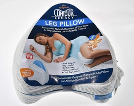 Contour Legacy Leg Pillow Reduce Pressure on Lower Back Knees Back FAST SHPPING  - £14.97 GBP