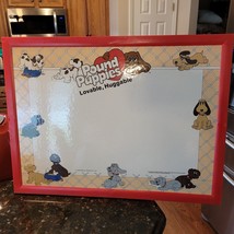 Vintage 1986 Pound Puppies Whiteboard Tonka White Board NICE - $74.95