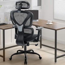 Office Chair, Kerdom Ergonomic Desk Chair, Comfy Breathable Mesh Task Chair With - $102.95