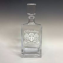 O&#39;Donahue Irish Coat of Arms Deluxe Whiskey Decanter - £50.37 GBP