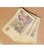 Suecia Lote de 10 Billetes 5 Coronas Suecas de 1976 - 1983MB - XF sin Re... - $75.79 CAD
