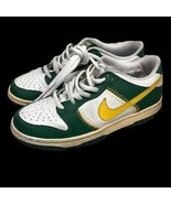 Nike Dunk Low GS Baseball Pack White/Varsity Maize-Pine Green Sz 3.5Y 31... - $15,165.92 MXN