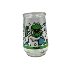 Welch&#39;s Glass Muppets In Space #1 Kermit in Command 1998 Jim Hensen Vintage - £4.58 GBP
