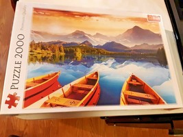Trefl Crystal lake 2000 piece puzzle-Imported from Poland - $44.50