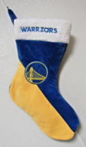 Embroidered NBA Golden State Warriors 18″ Yellow/Blue Basic Christmas Stocking - £23.37 GBP