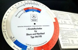 Rare Mercedes W114 W115 Tie Rod Steering Alignment Wheel Manual 230 240 250 280 - £74.53 GBP