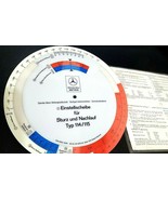RARE MERCEDES W114 W115 TIE ROD STEERING ALIGNMENT WHEEL MANUAL 230 240 ... - €68,22 EUR