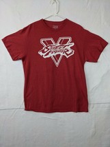 Capcom Street Fighter Mens T shirt Cotton Blend Large Red - $19.95