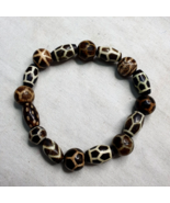 South Asian Burmese Antiques Pumtek Pyu Beads Lot 16 Beads Bracelet - £153.29 GBP