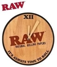  Limited Edition Raw Wooden Clock Plus Free Raw Lanyard - £32.01 GBP
