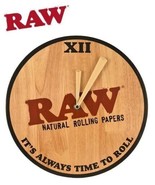  LIMITED EDITION RAW WOODEN CLOCK PLUS FREE RAW LANYARD - £32.25 GBP