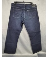 Mens AG Adriano Goldschmied The Graduate 38 x 27 Tailored Leg Dark Blue Jeans - $22.95