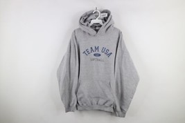 Vintage USA Olympics Womens Large Distressed Spell Out Team USA Softball Hoodie - $54.40