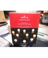 Hallmark Keepsake &quot;Snowflake Light String&quot; 2023 LED 10 White Lights NEW - $397.05 MXN