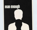 Man Enough Program &amp; Flyer Apple Corps Theatre New York 1985 Richard Karn  - £11.11 GBP