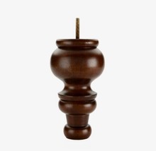 7&quot; Wood Round Tapered Furniture Feet - Set of 4 - $481.17 MXN