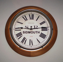 Reloj de madera de estilo victoriano Southern Railway SR, estación de... - $140.77