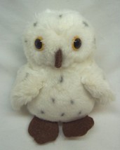 Wild Republic Cute Little Snowy White Owl 4&quot; Plush Stuffed Animal Toy - £11.67 GBP