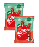 Maltesers Mini Mint chocolate Reindeers Mini bags 2 x 59g FREE SHIPPING - $16.82