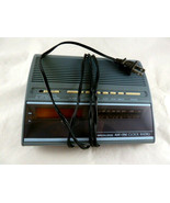 Vintage Sears am/fm clock radio Alarm Snooze BLUE - $33.83 CAD