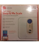 Motorola Smart Nursery Baby & Me Bluetooth Scale MBP84SN Battery Powered - $36.00