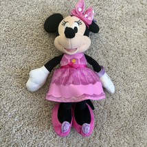 Disney Junior Minnie Mouse Small Stuffed Plush Tea Party Doll Toy - $9.99