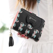 Women Lady Girl Cute  Cat Wallet Elegant Card Holder Coin Purse Small PU Leather - £14.20 GBP