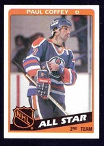 Edmonton Oilers Paul Coffey All Star 1984 Topps Hockey Card # 163 em/nm ! - £0.58 GBP