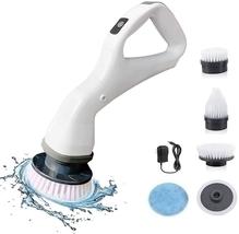 Electric Spin Scrubber Rechargeable Power Cleaning Brush Eu Plug - £42.28 GBP