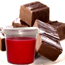 Chocolate Fudge Scented Soy Wax Candle Melts Shot Pots, Vegan, Hand Poured - £12.78 GBP+