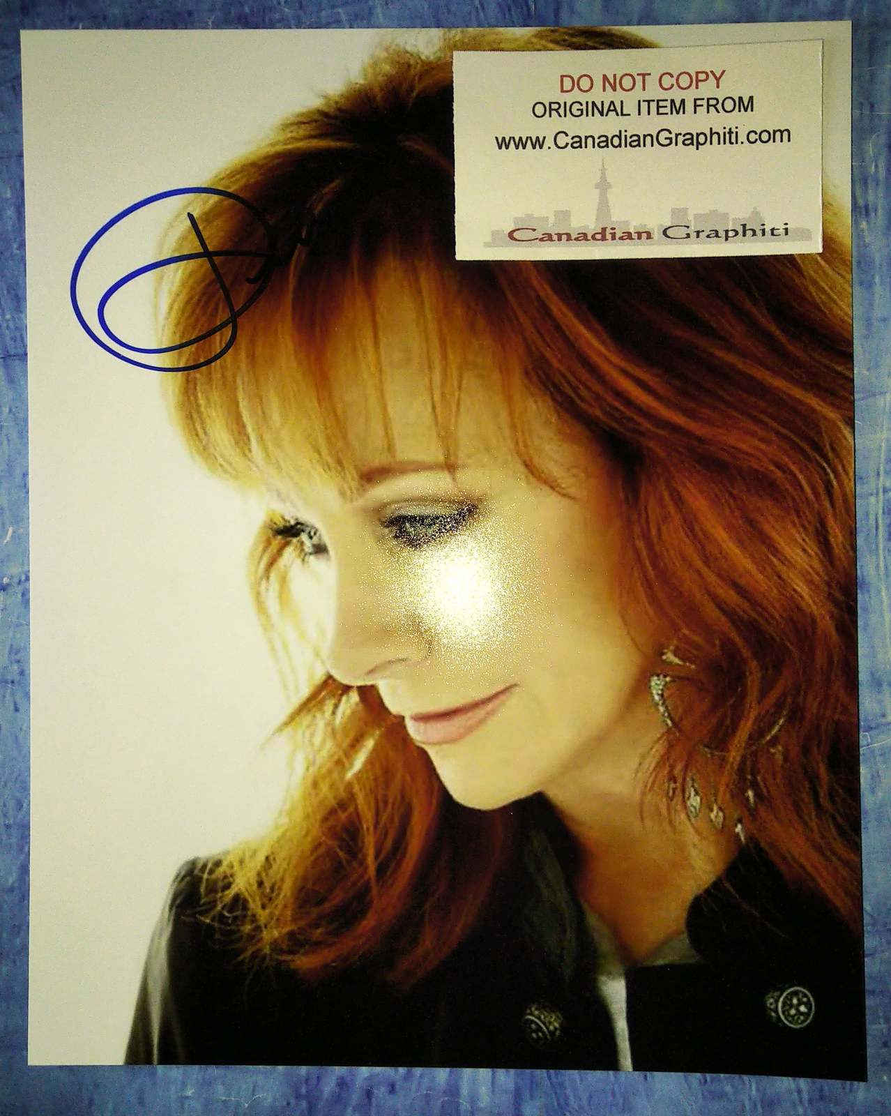Primary image for Reba McEntire Hand Signed Autograph 8x10 Photo