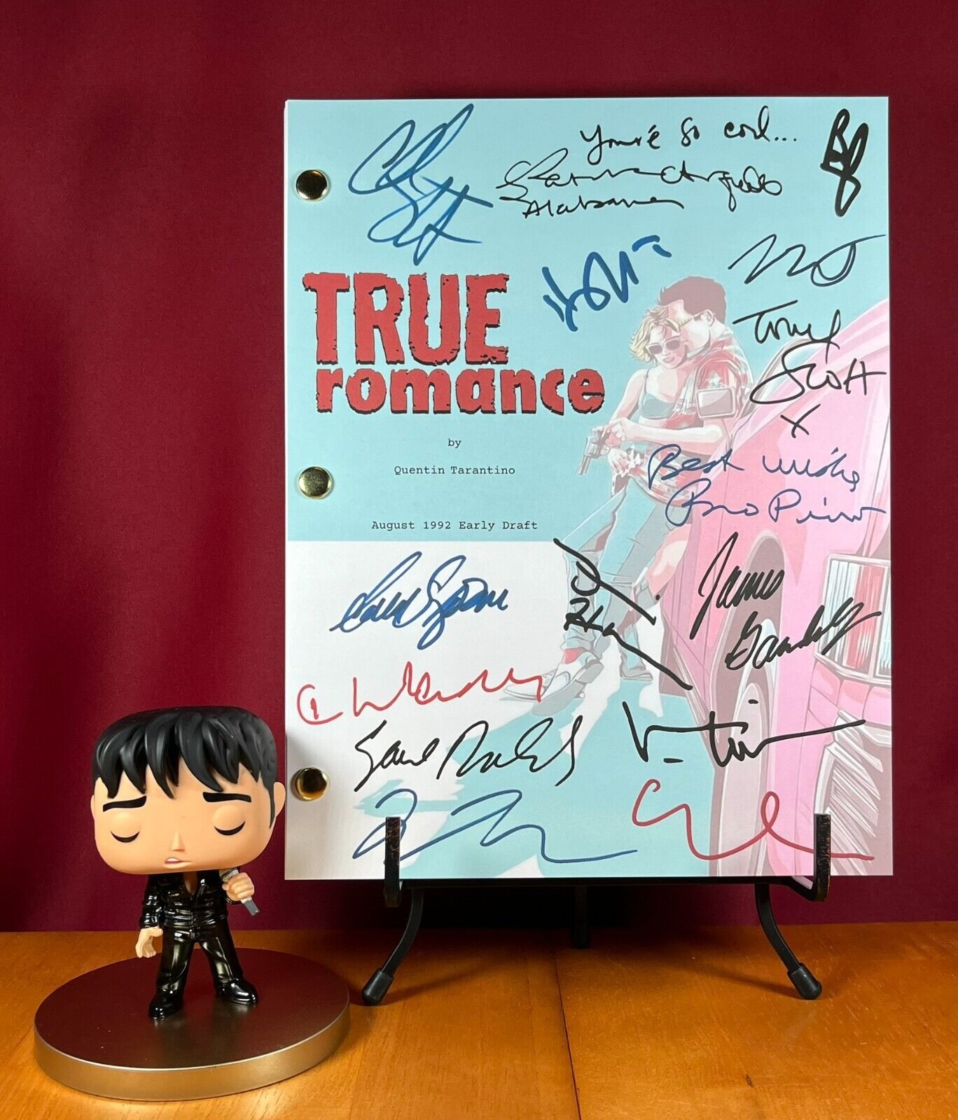True Romance Script Signed- Autograph Reprints- 131 Pages - $24.99