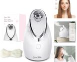 Portable Nano Ionic Facial Steamer for Hydrated, Soft Skin - Home Use Es... - $64.30