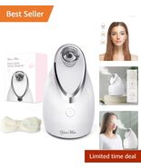 Portable Nano Ionic Facial Steamer for Hydrated, Soft Skin - Home Use Es... - $64.30