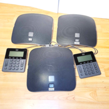 Lot Of 3 Cisco CP-8831 + 2x Display Keypad Unified Ip Conference Control Unit - $25.10