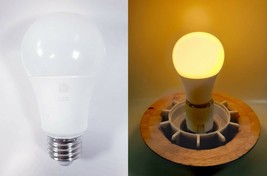 LOT OF 5 GE LED Light A19 Shape Bulbs Bulb Replacement 10w/60w Soft White - $12.86