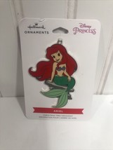 Hallmark Disney The Little Mermaid ARIEL 2022 Metal Enamel Christmas Ornament - £10.98 GBP
