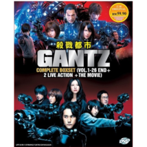 DVD Anime GANTZ Complete Series (1-26 + 2 Live Action + Movie) English Version* - £22.81 GBP