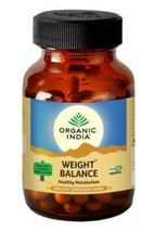Lot of 2 Organic India Weight Balance 120 Capsules USDA GMO Ayurvedic Na... - £20.92 GBP