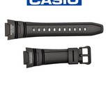 CASIO Twin Sensor SGW-500H SGW-500H-1 Watch Band Strap Original Black Ru... - $19.95