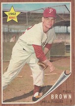 1962 Topps Paul Brown 181 Phillies VG - £0.77 GBP