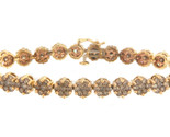 6.3mm Women&#39;s Bracelet 10kt Yellow Gold 323151 - £1,282.13 GBP