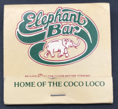 Elephant Bar Coco Loco Restaurant Matchbook Ventura CA California - £5.33 GBP