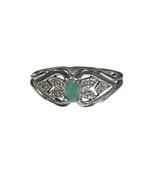 Unisex Solitaire ring .925 Silver 457069 - $15.99