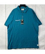 LinkSoul Golf Tempus Fugit Plain 2XL Casual Polo Shirt Blue Men New - $55.83 CAD