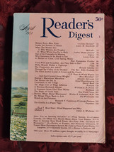 Readers Digest April 1971 Peter Matthiessen Norman Rockwell Stan Galli - £6.45 GBP